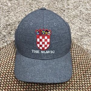 Port Authority Gray Hat with Embroidered Crest